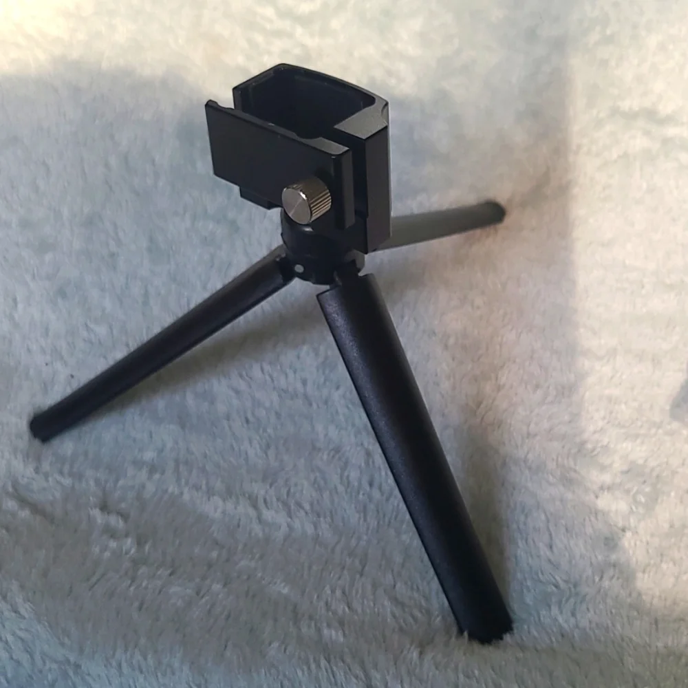 MINI TRIPOD pctc Black 1/4 inch